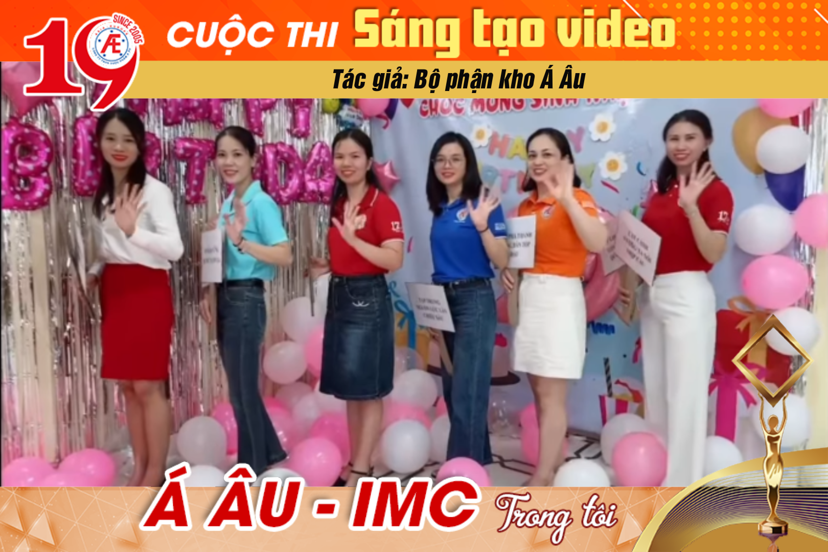 Chúc mừng thanh xuân rực rỡ của Tập đoàn Á Âu - IMC